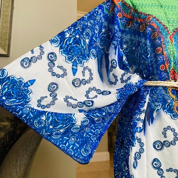 Boho, Chic Batwing Half Sleeve Mini XL 🌴 🍹 🌞🍹 🌴 - Picture 8 of 11